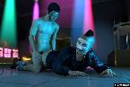 Mannliche sex party mit offentlichen homosexuell tanz etage ficken